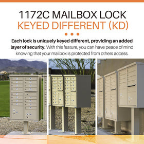 Xinxinlin L-1172C lock mechanism close-up for reliable performance.