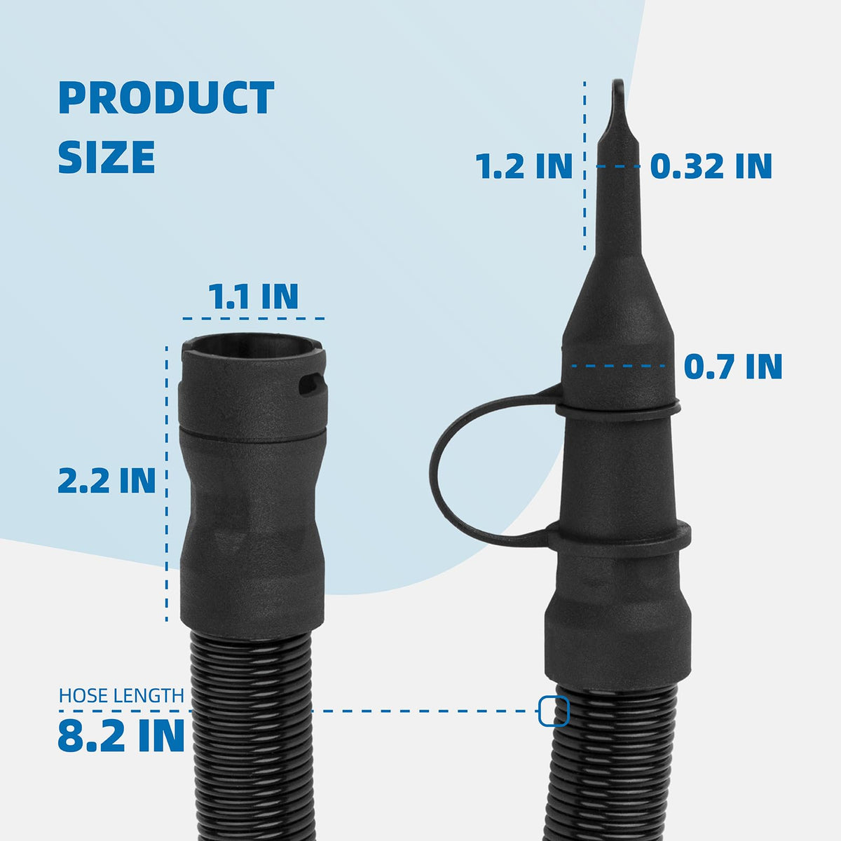 Xinxinlin N769086 air compressor hose compatible with DeWalt inflator accessories for seamless operation.