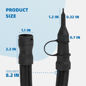 Xinxinlin N769086 air compressor hose compatible with DeWalt inflator accessories for seamless operation.