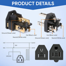 XINYIELE brass contacts for high conductivity and smooth mating.