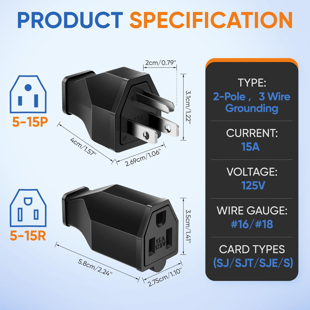 XINYIELE extension ends: female connector 3-wire for simple installation.