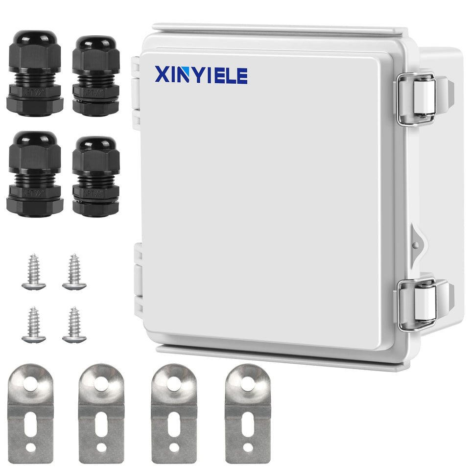 XINYIELE IP67 weatherproof junction box protects outdoor electrical connections