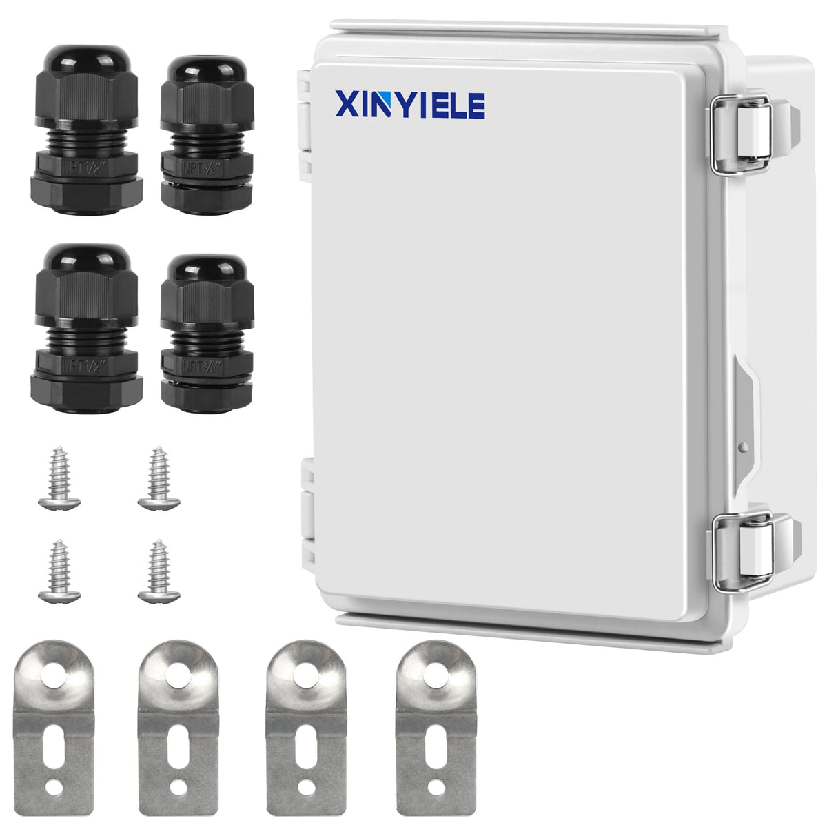 XINYIELE waterproof outdoor junction box with IP67 rating for weatherproof power connections