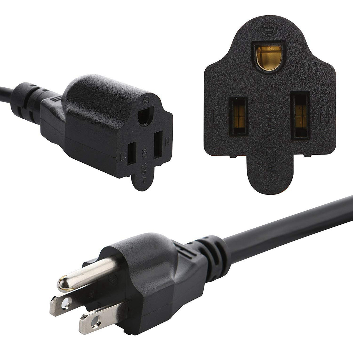 XINYUWIN Y-style 4-port power cable for versatile room setup.