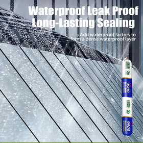 XIRUJNFD 9900 Sealant on roof and wall joints protects against moisture