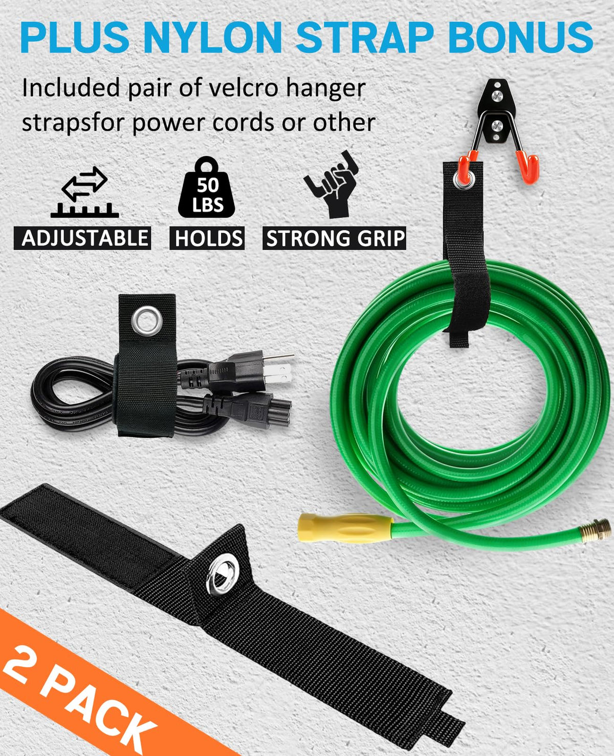 Xislet garage hooks removable storage for jeep doors