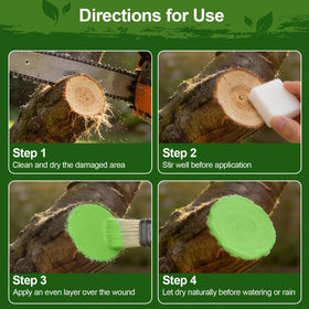 Xiufudaw Tree Wound Sealer rose-pruning scenario seals pruning wounds from moisture.