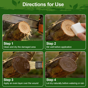 Xiufudaw Tree Wound Sealer bonsai care demonstrates versatile use.
