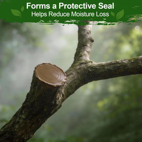 Xiufudaw Tree Wound Sealer applied on pruning wound supports natural healing.