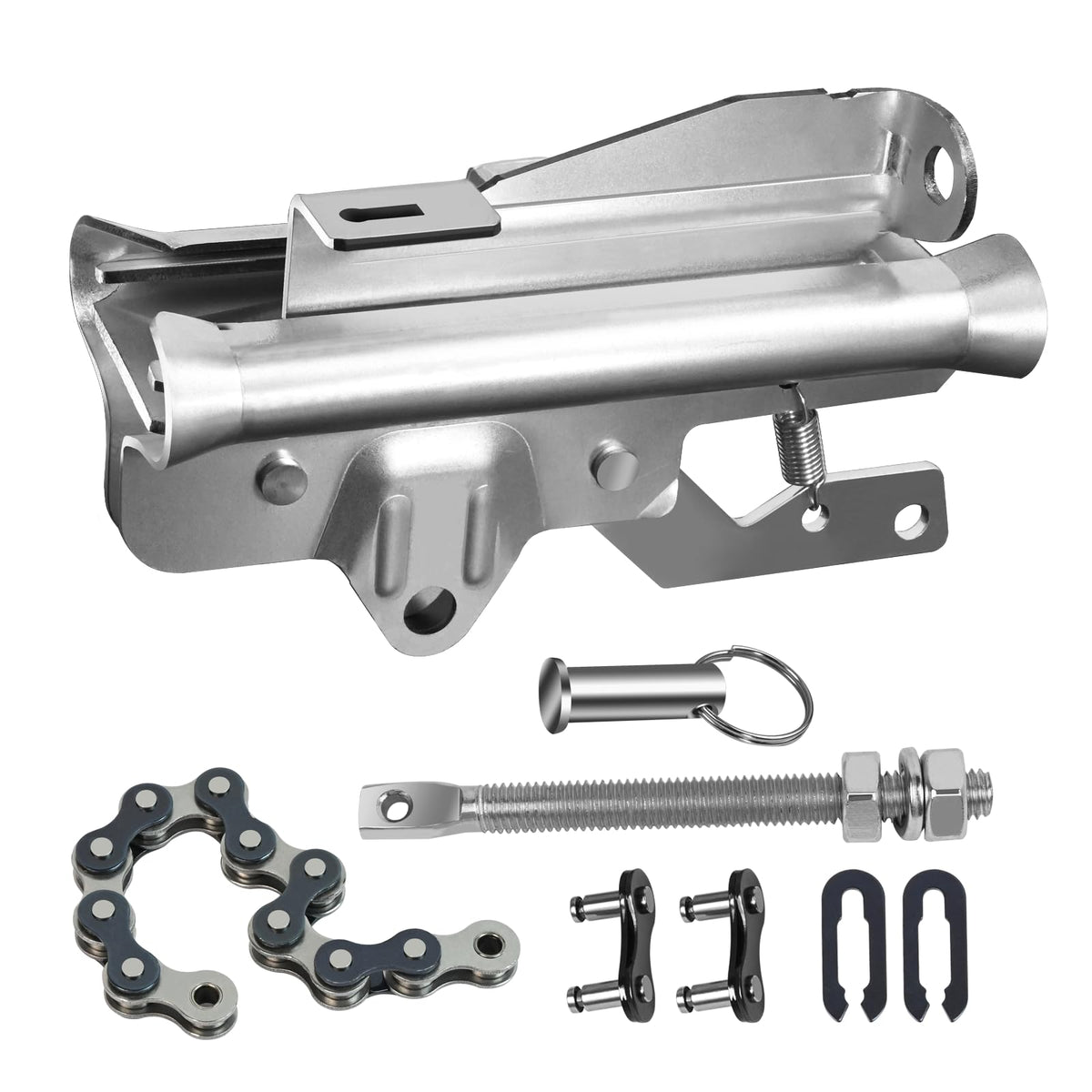 XJJ 41A3489 trolley overview showing compatibility with classic chain-drive openers for quick replacement.