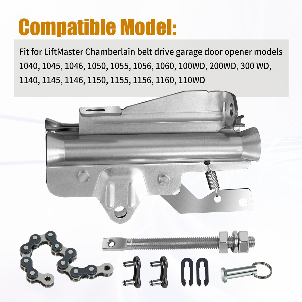 XJJ trolley installation steps guide for straightforward home garage door maintenance.