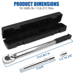 XJX torque wrench in use on a car or bike project