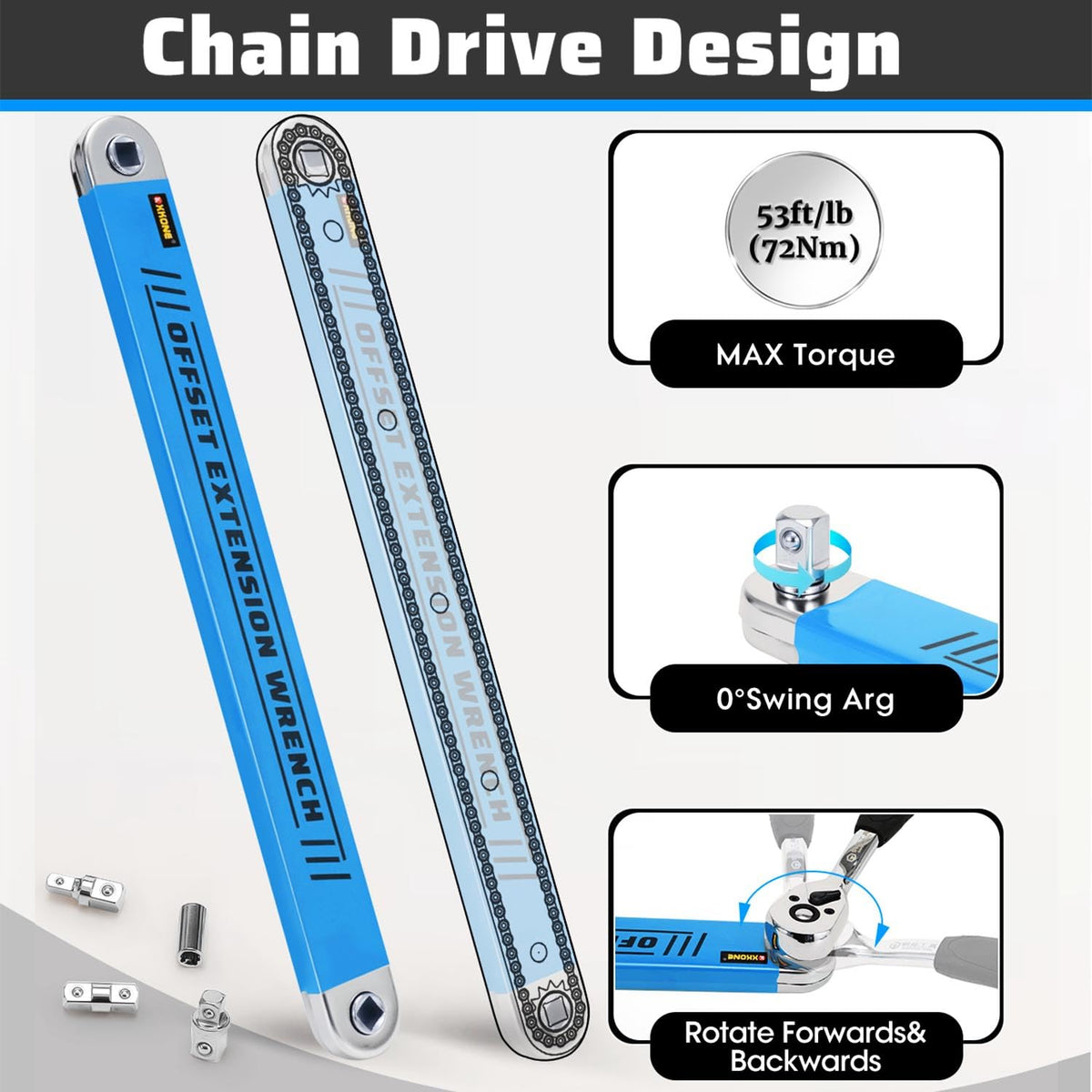 XKONE durable steel alloy construction designed for long-lasting performance.