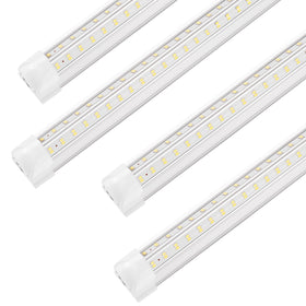 XLNYUUI LED shop light 4ft front view highlights bright daylight for garages.