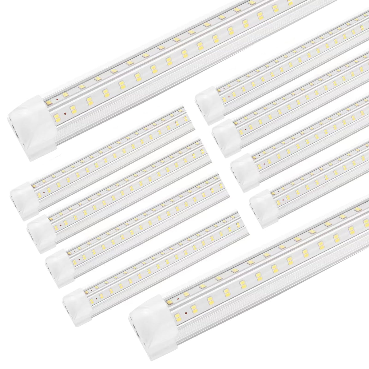XLNYUUI 4ft LED shop light front view delivering daylight brightness for workshops