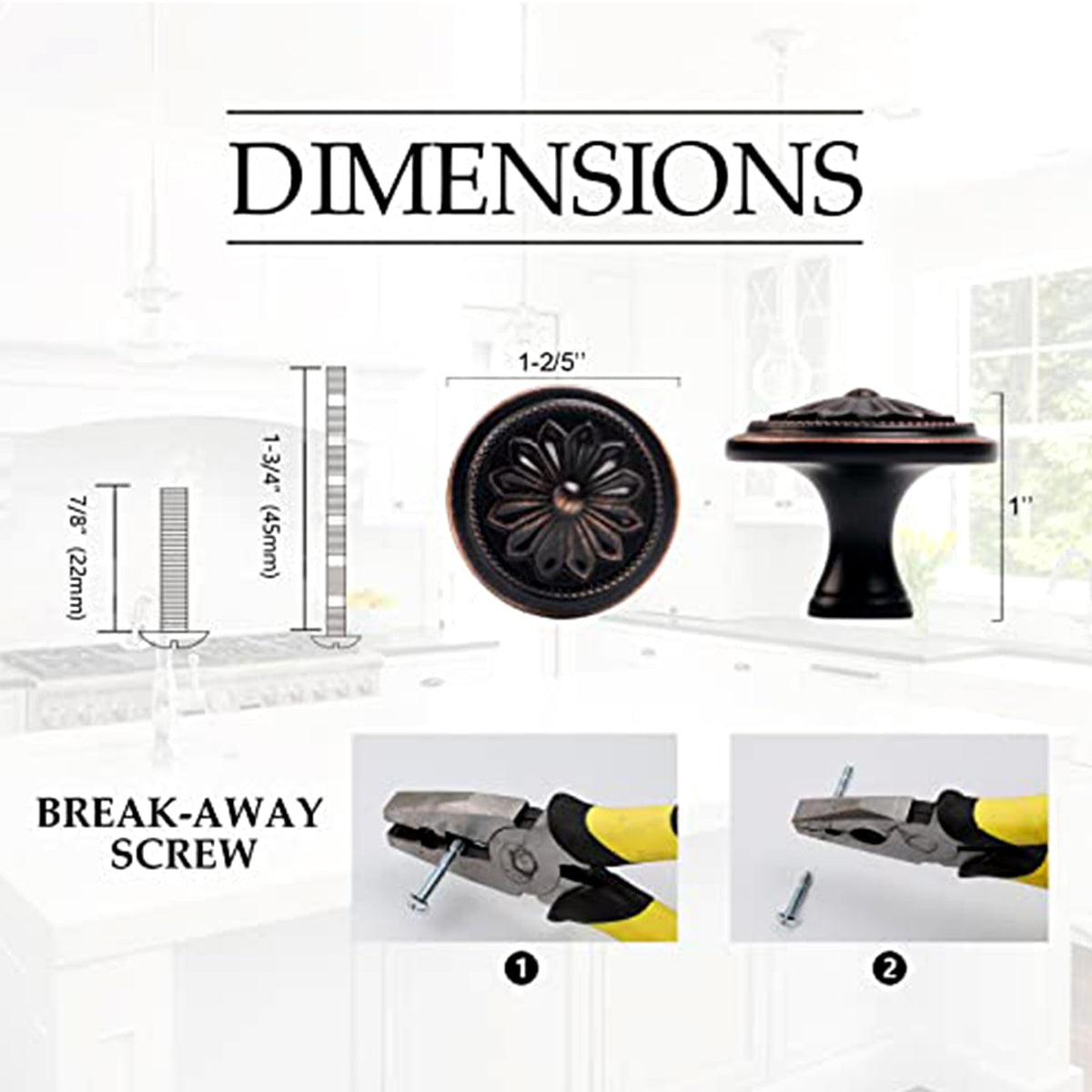 Xlroaafs 12-pack bronze cabinet knobs for versatile drawers.