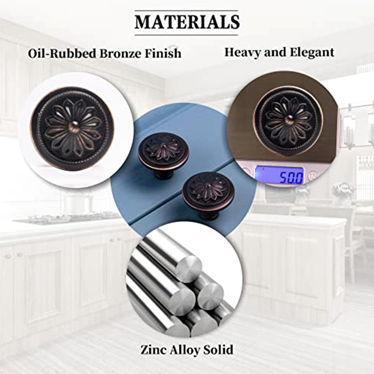 Xlroaafs drawer knob bronze finish ideal for dressers.