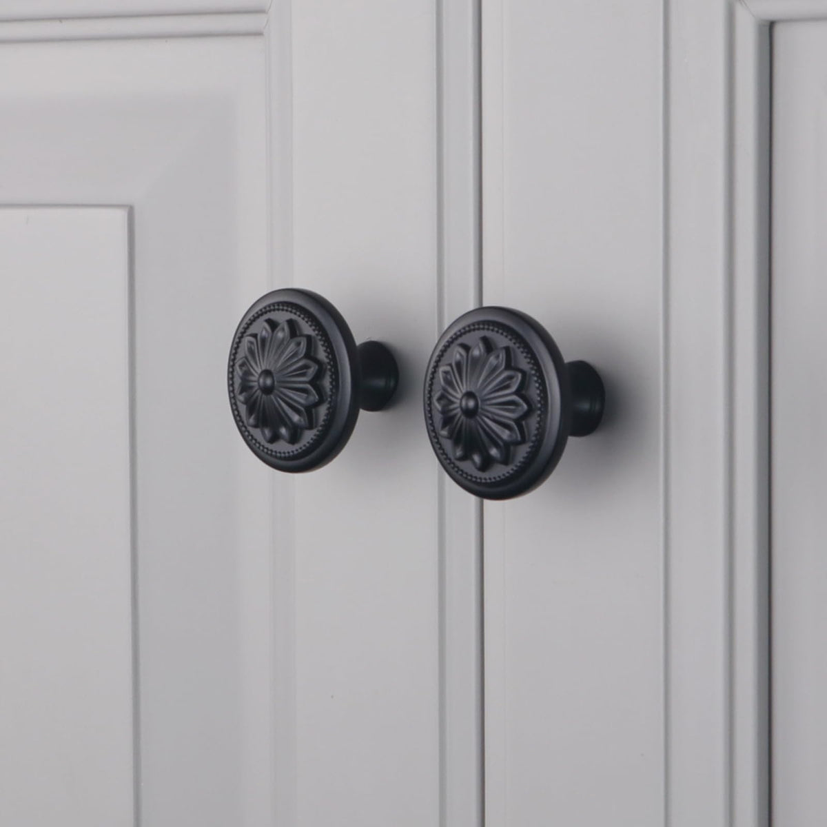 Xlroaafs 10-pack cabinet knobs simplify upgrading multiple doors.