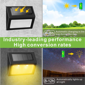XLUX auto-on-off feature powers on at dusk for convenience