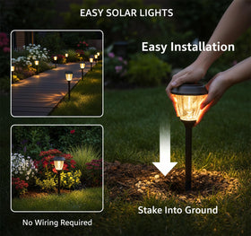 IP65 weather-resistant solar lights withstand rain and snow