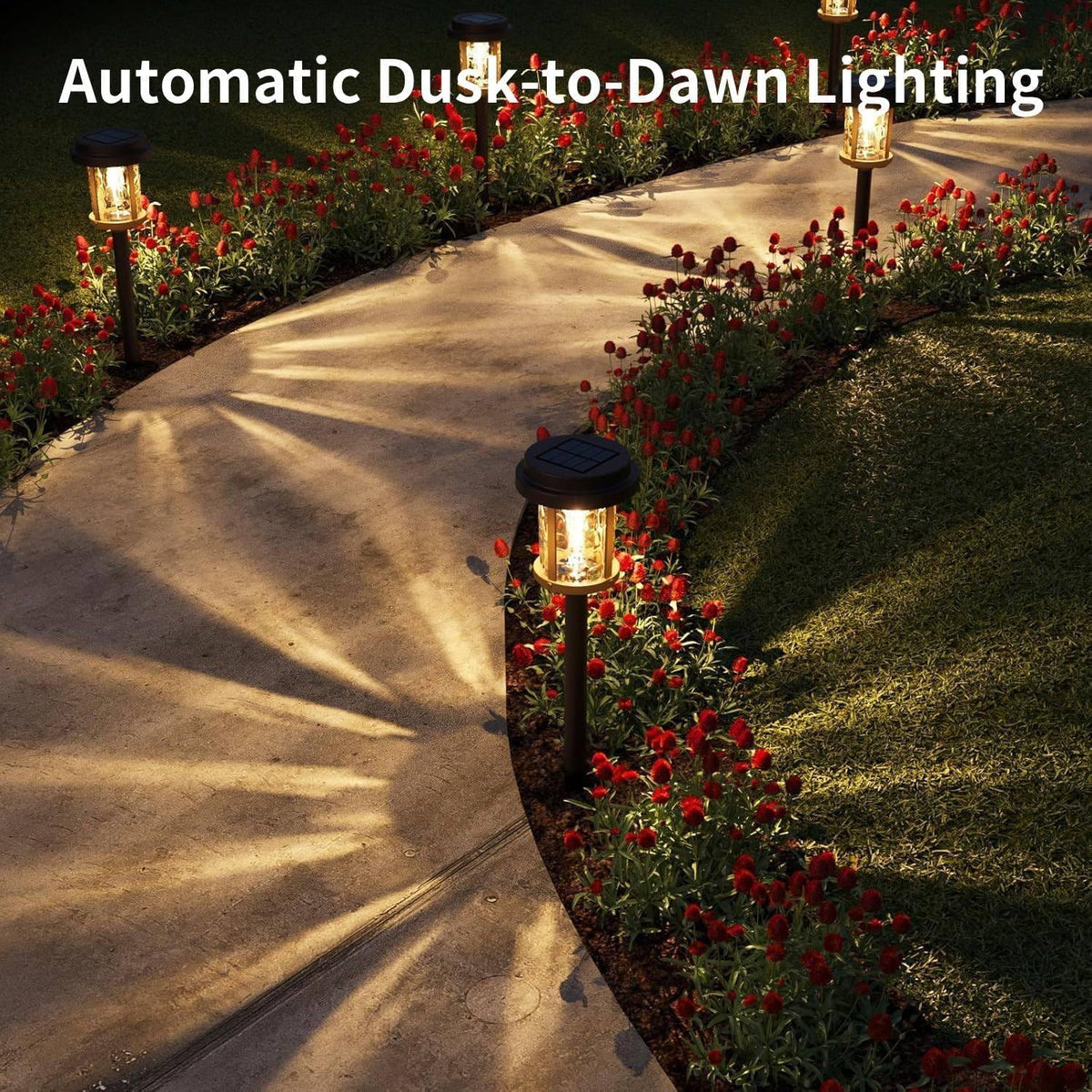 XMCOSY+ 20lm warm white lights brighten steps with inviting ambient glow.