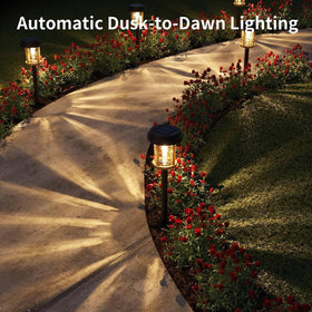 XMCOSY+ 20lm warm white lights brighten steps with inviting ambient glow.