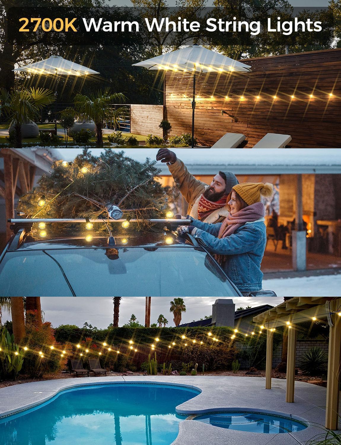 XMCOSY+ Dimmable brightness settings via app create mood-ready scenes.