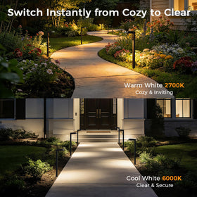 XMCOSY+ motion sensor lights detect activity for added security and convenience