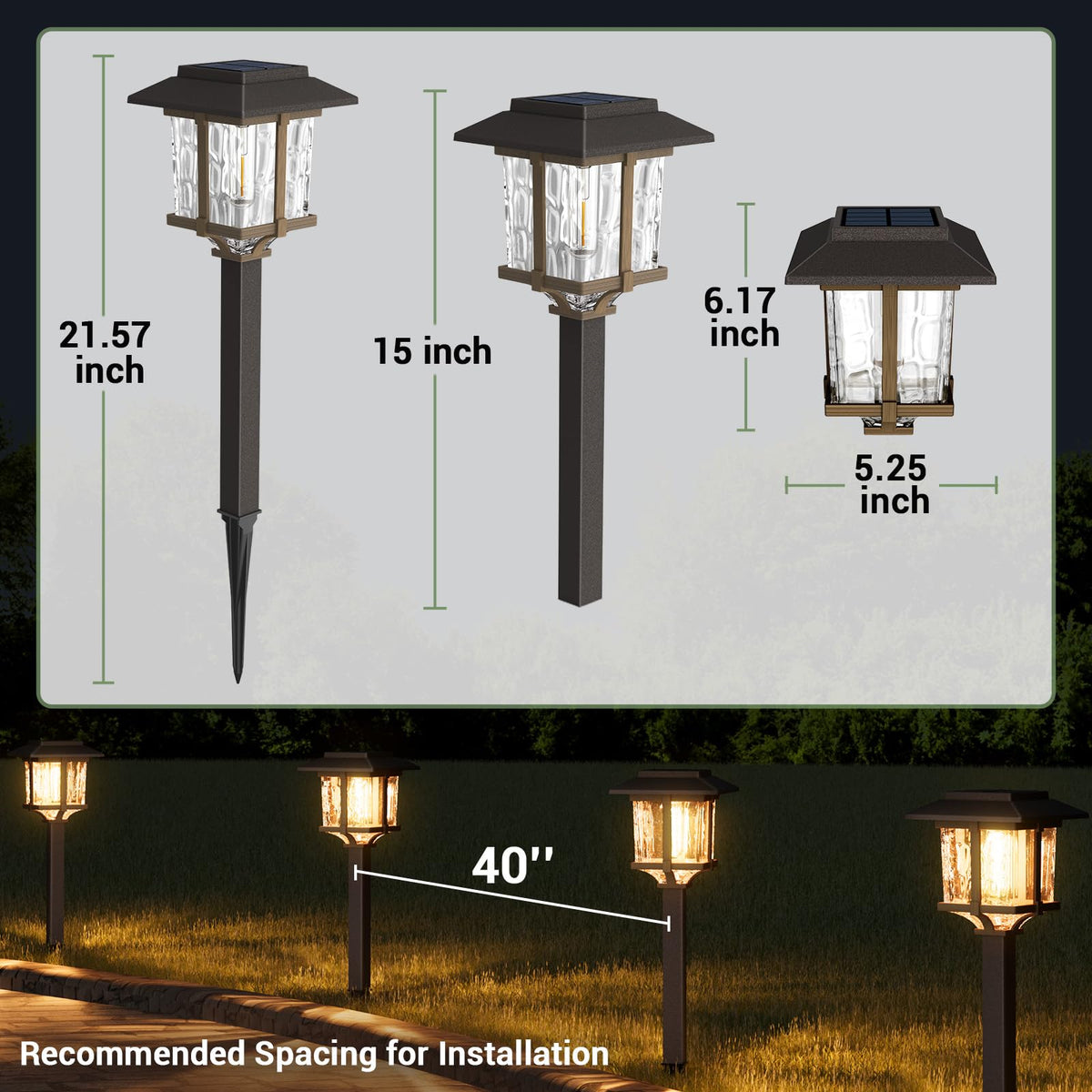 XMCOSY+ solar panel charges by day for reliable evenings.