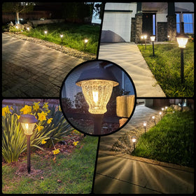 XMCOSY+ garden edge lighting creates soft ambiance along borders