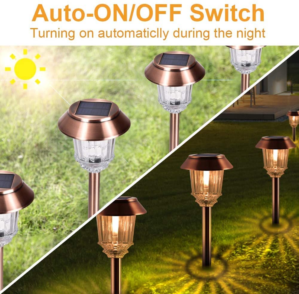 XMCOSY+ lights installed on driveway provide durable, maintenance-free outdoor lighting for evenings.