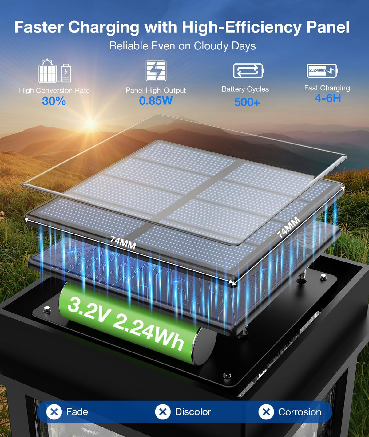 XMCOSY+ stainless steel frame path light delivers durable outdoor performance.
