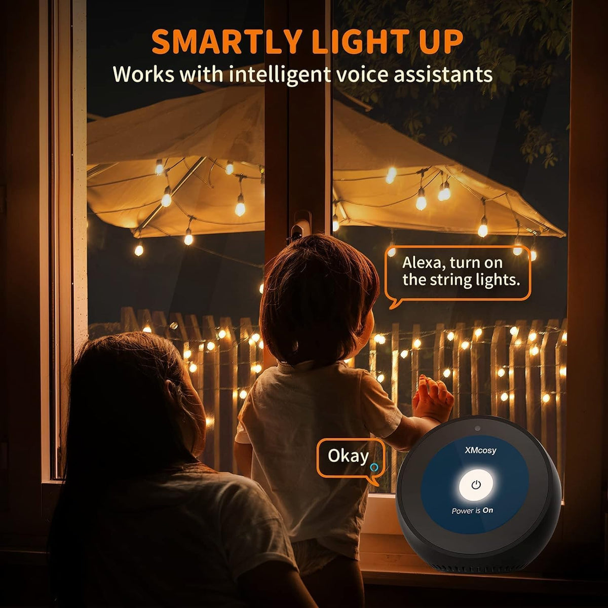 XMCOSY spare bulbs included for quick replacements