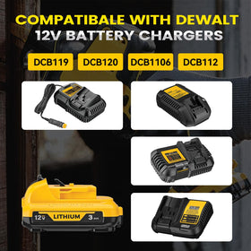 Xmenany 12V tools compatibility chart highlights broad fit