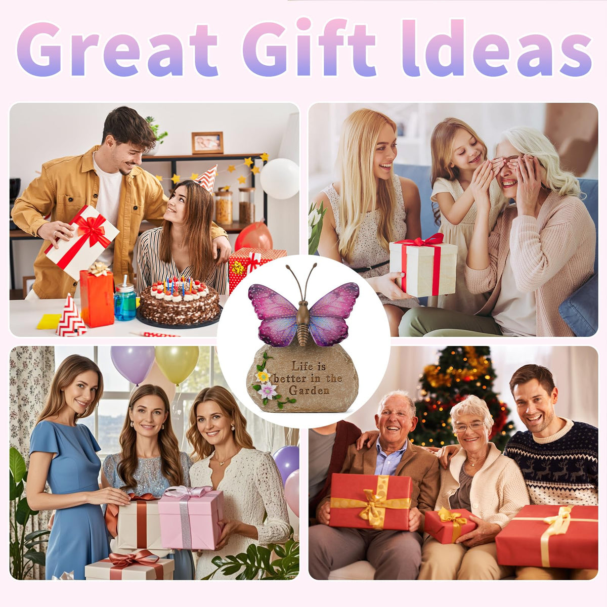 XMHBCSM garden statue makes a thoughtful gift for neighbors and friends.