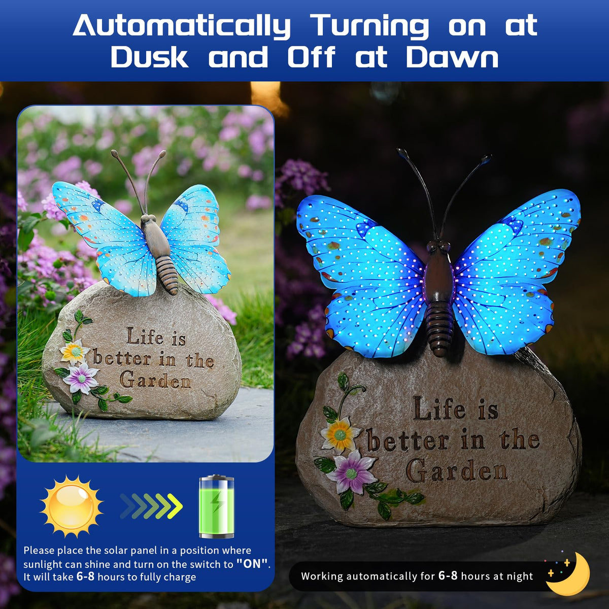 XMHBCSM sunny resin statue design ensures outdoor durability