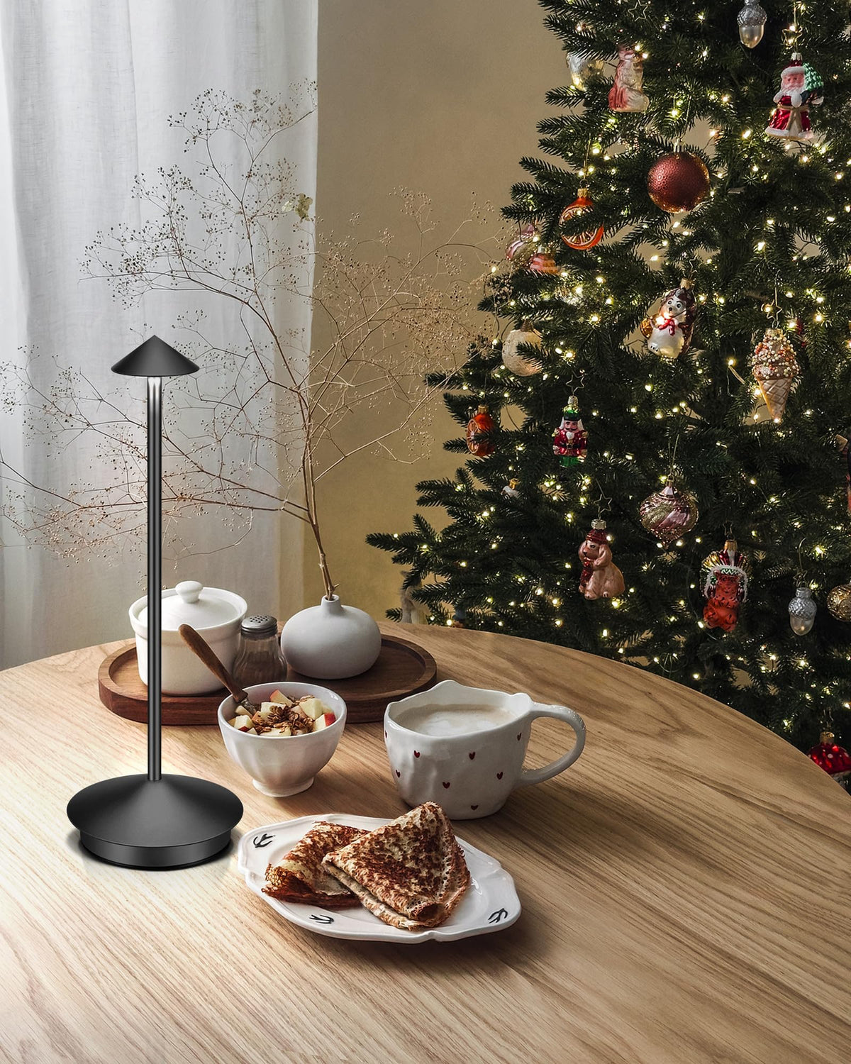XMINKDZA versatile indoor and outdoor lamp for dining and reading