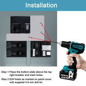 XMK installation instruction and labels guide a quick, correct setup.