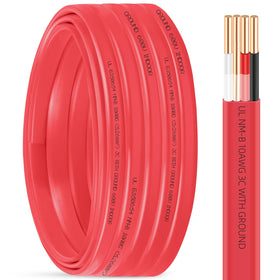 XMK NM-B 10/3 wire with ground in 50 ft length for indoor circuits