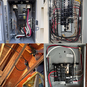 XMK residential electrical wiring setup illustration for clean, compliant indoor networks.