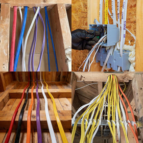 XMK nonmetallic sheathed cable designed for safe home wiring