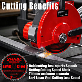 Xmnbl laser-cut ventilation aids airflow for stable cutting performance