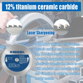 Xmnbl 1-inch mandrel blade for easy mounting and operation.