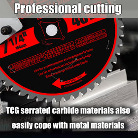 Xmnbl tungsten carbide blade emphasizes high hardness and long life