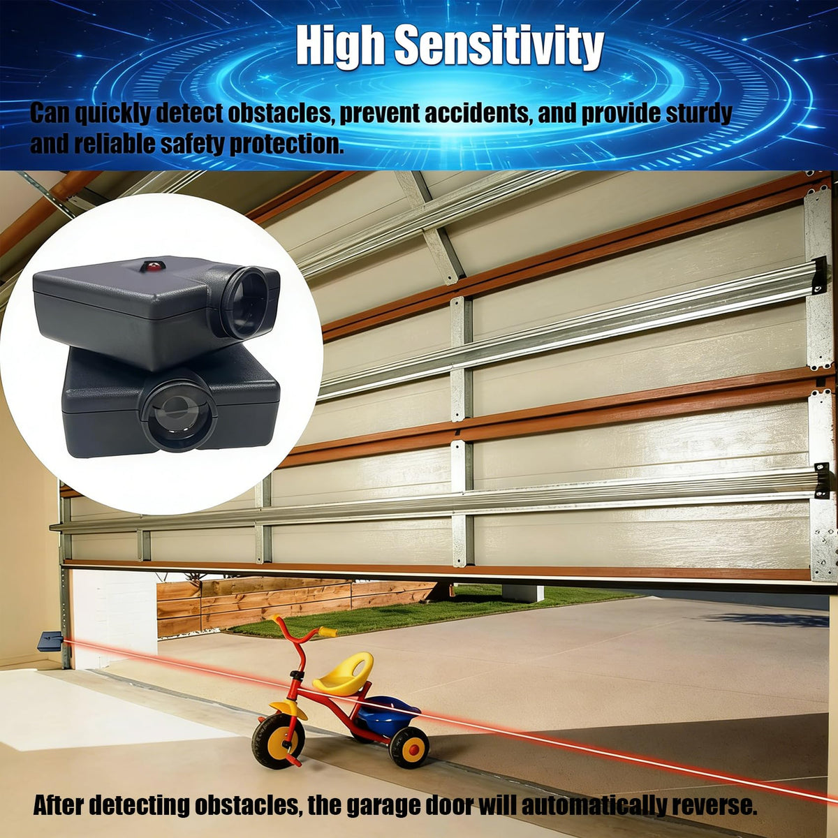 Xmnbl GSTB-R STB-BL sensor tested in extreme conditions for reliability.