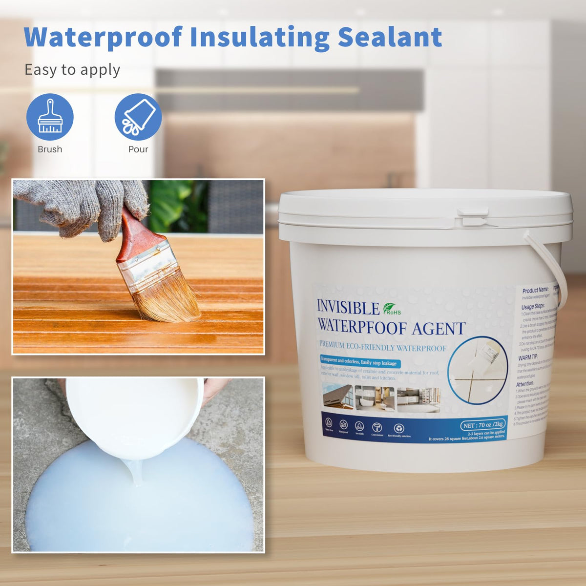 Xmntdo crack-seal adhesive used to fill gaps in walls.