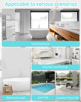 Xmntdo durable finish resists chipping in high-moisture bathrooms and kitchens