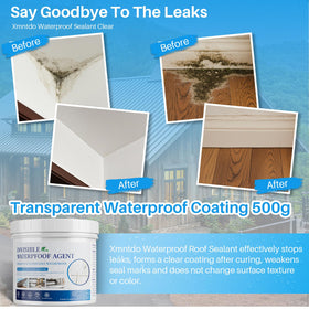 Xmntdo transparent sealant applied with brush delivering even coverage