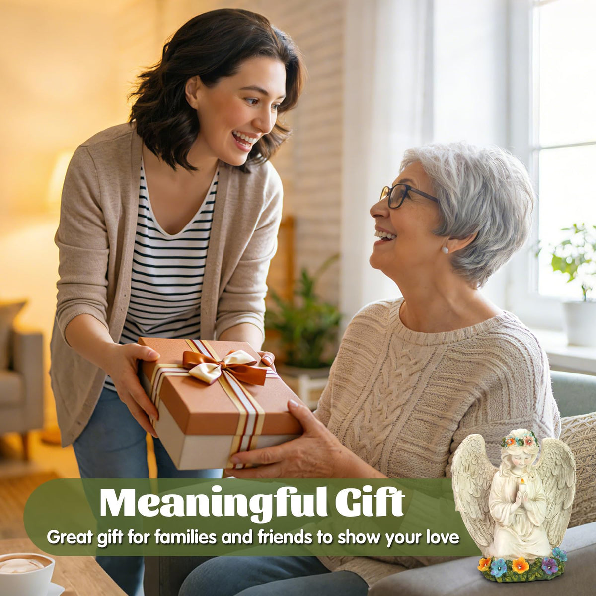 Xmoyaas sentimental garden angel makes a thoughtful gift for mom