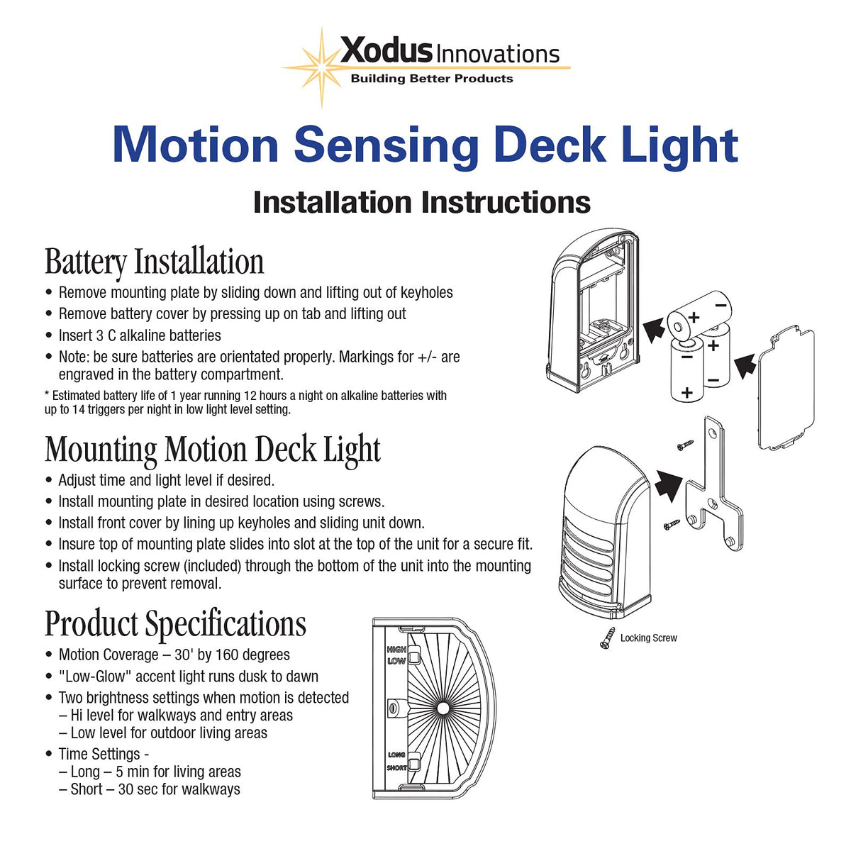 Xodus BL776 suitable for indoor and outdoor spaces with bronze finish.